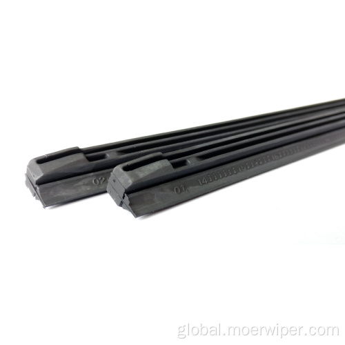 China 8mm car Hybrid wiper blade natural rubber strip Manufactory